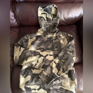 Boys Camouflage Hoodie